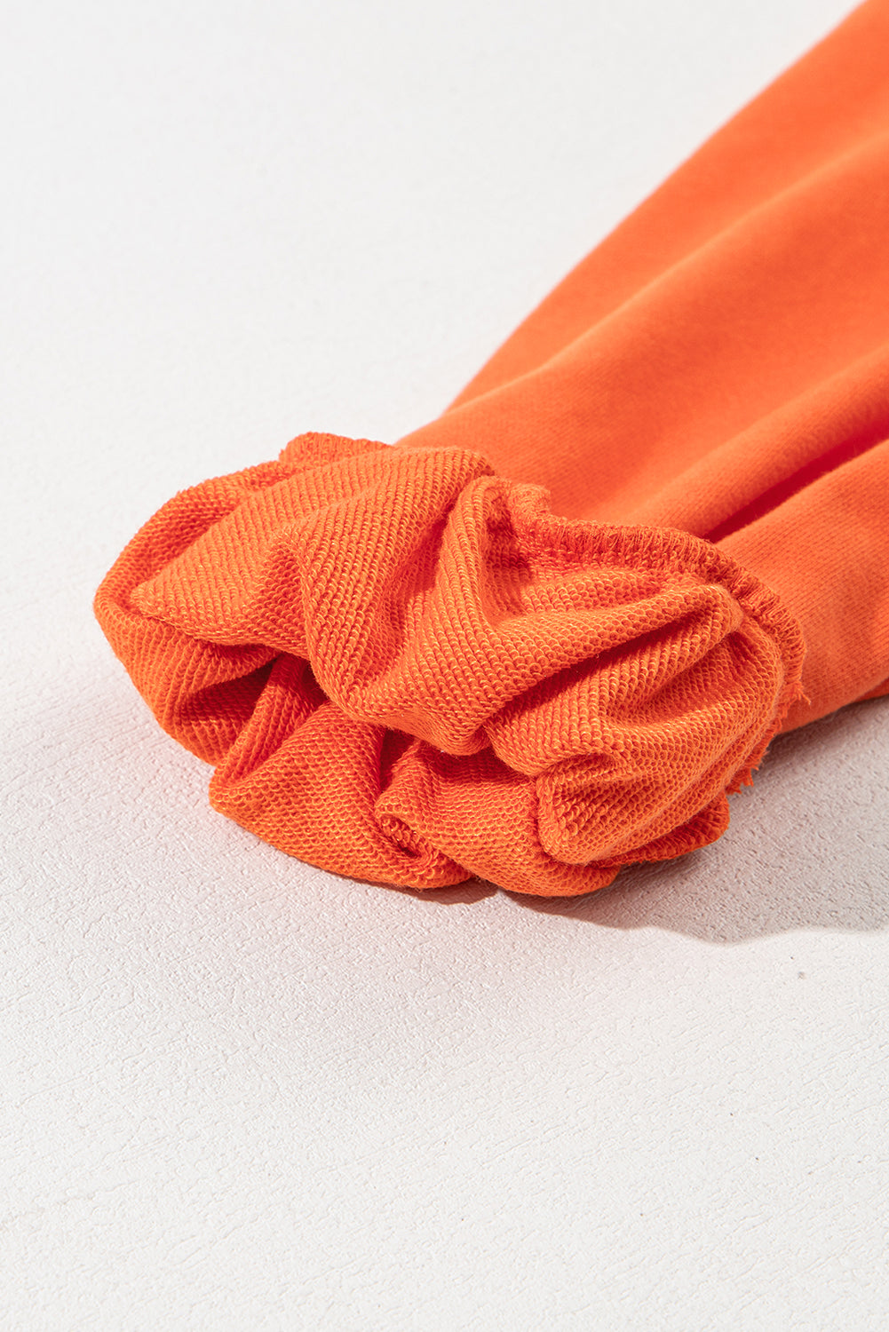 Parchment Solid Kangaroo Pocket Half Zipper Oversized Hoodie