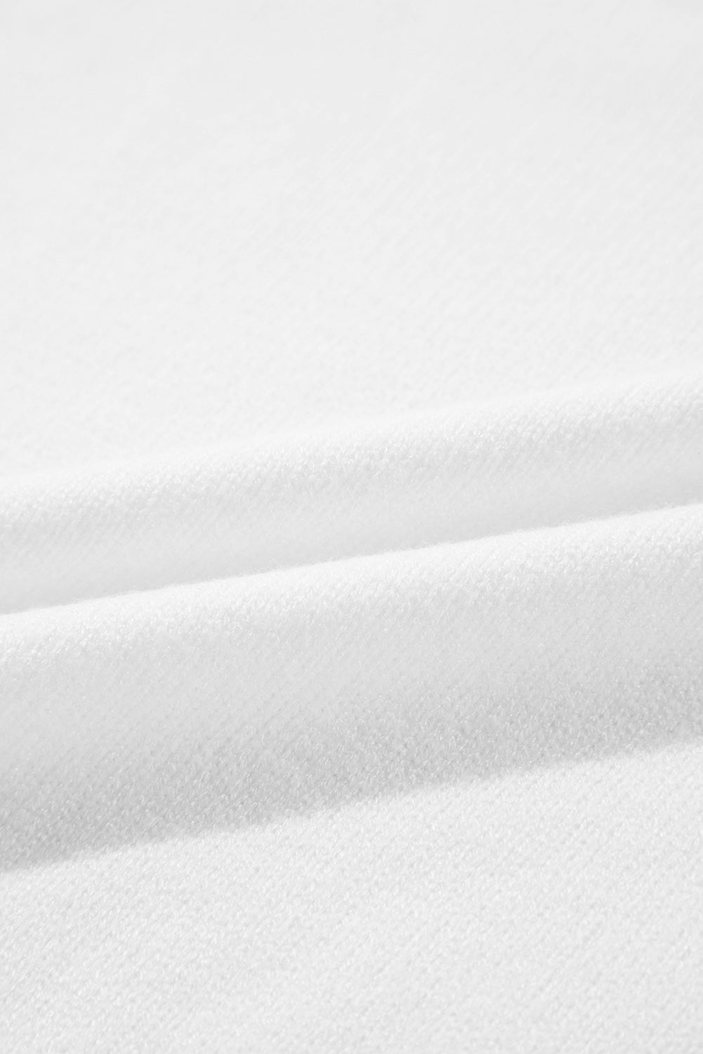 Peach Blossom Flower Detail Knitted Notched Neck Sweater