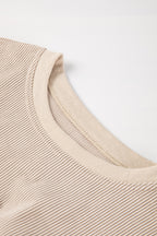 Orange JOLENE Ribbed Corded Oversized Sweatshirt