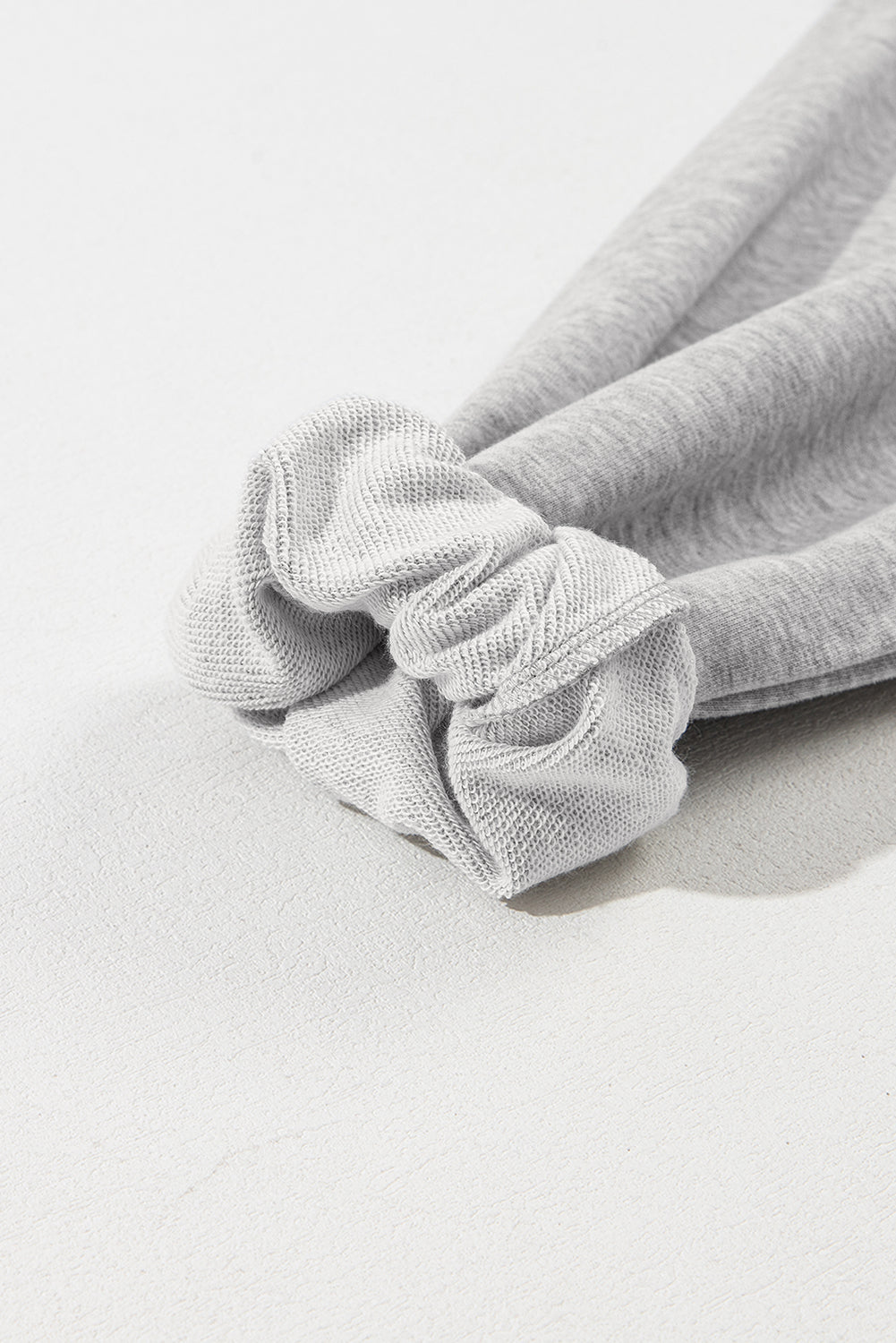 Parchment Solid Kangaroo Pocket Half Zipper Oversized Hoodie