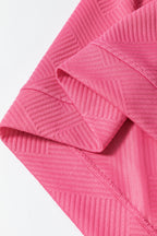 Gray Ultra Loose Textured 2pcs Slouchy Outfit