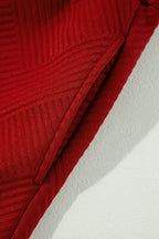 Gray Ultra Loose Textured 2pcs Slouchy Outfit