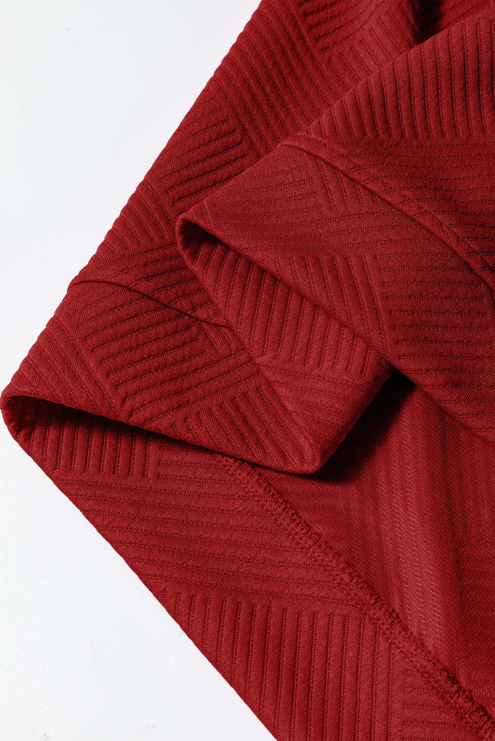 Gray Ultra Loose Textured 2pcs Slouchy Outfit