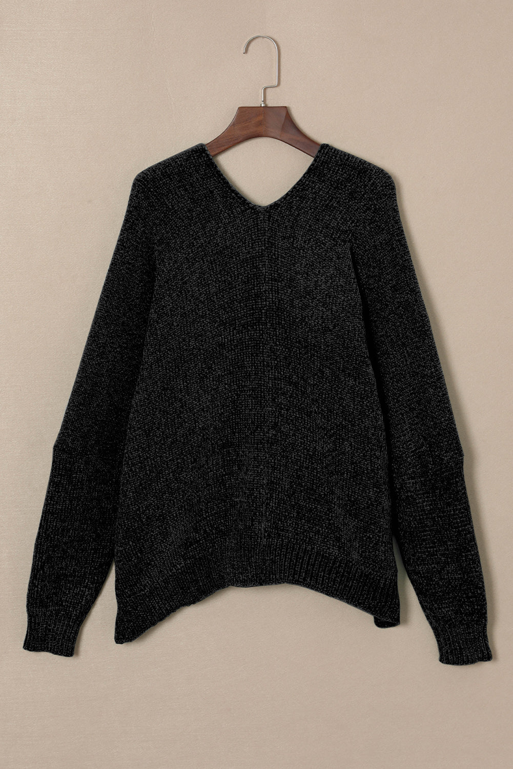 Gray Buttons Front Pocketed Sweater Cardigan