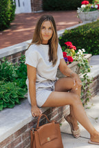 Gray 2pcs Solid Textured Drawstring Shorts Set