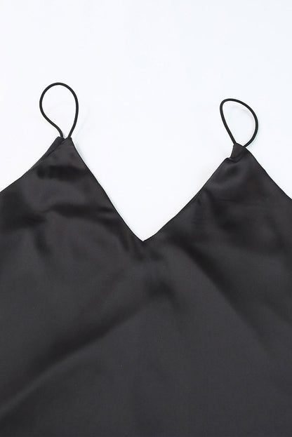 Lace Splicing Spaghetti Straps Vest