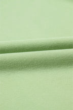 Parchment Solid Kangaroo Pocket Half Zipper Oversized Hoodie