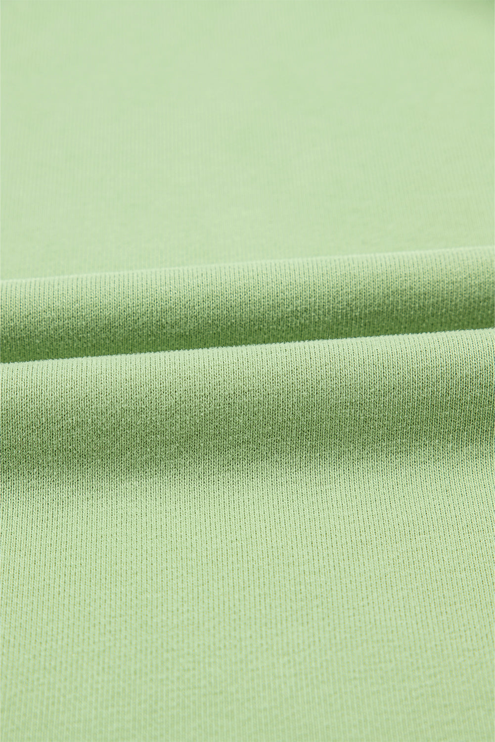 Parchment Solid Kangaroo Pocket Half Zipper Oversized Hoodie