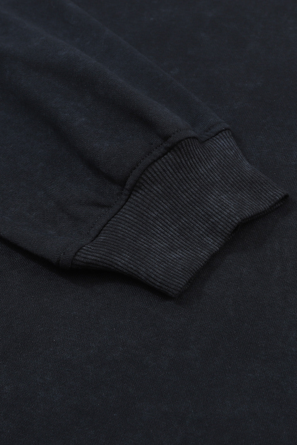 Sky Blue Drop Shoulder Crew Neck Pullover Sweatshirt