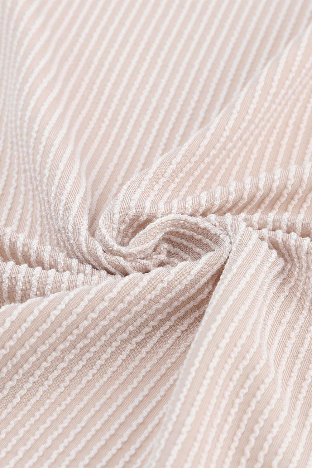 Apricot Lace Trim Ribbed Oversize Kimono