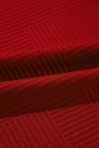 Gray Ultra Loose Textured 2pcs Slouchy Outfit