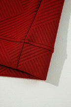 Gray Ultra Loose Textured 2pcs Slouchy Outfit