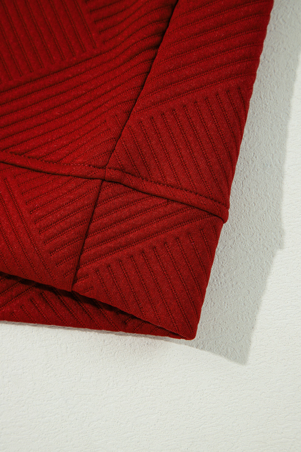 Gray Ultra Loose Textured 2pcs Slouchy Outfit