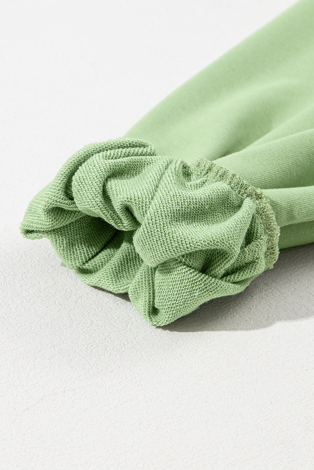 Parchment Solid Kangaroo Pocket Half Zipper Oversized Hoodie