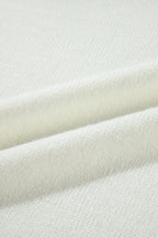 Rose Red Flower Pattern Open Front Cardigan