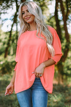 Smocked Wrist Shift Top