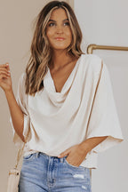 Draped Blouse