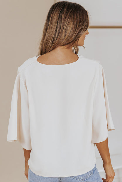 Draped Blouse