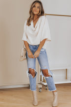 Draped Blouse